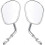 Side Mirrors 8mm Rear View Mirror Fit for Harley Dyna Softail Chopper Bobber Chrome 4