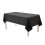 Solid Plastic Tablecloth Splashes Protective Decoration-Black 1