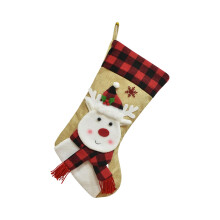 Efficient Velvety Fabric Christmas Decors With Soft Texture-C