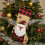 Efficient Velvety Fabric Christmas Decors With Soft Texture-C 4