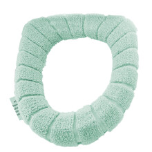 Housse de siège de toilette confortable, coussin de siège de toilette épais, doux et extensible, avec taille universelle pour toutes les saisons