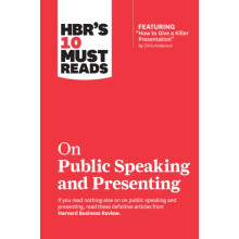 HBRs 10 Must Reads on Public Speaking and Presenting with featured art