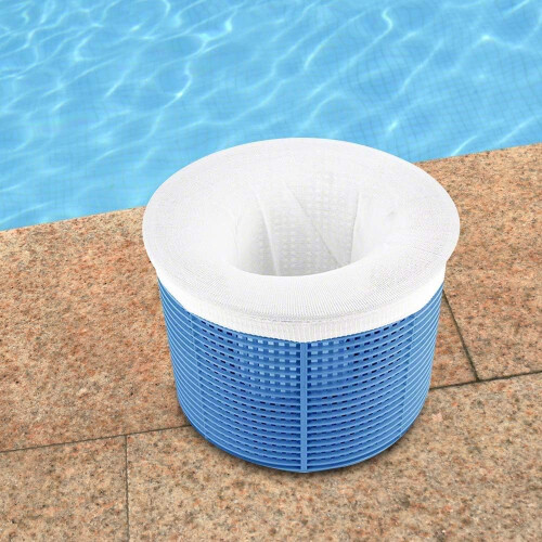 Reduces Pool Maintenance Time: Skimmer Basket Net Protector, Mesh Filter Socks (20PCS) 2