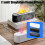 Easy Refill Simulated Flame Aromas Diffuser with-Black 3