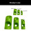 Kit de coupe d'isolation de tuyaux ABS, trancheuses-Vert 4
