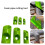 Kit de coupe d'isolation de tuyaux ABS, trancheuses-Vert 3