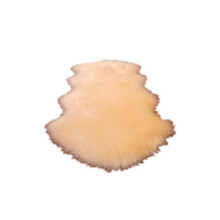 (60 120cm, Beige) Faux fur floor rugs, available in various colors and sizes, soft, warm and practical