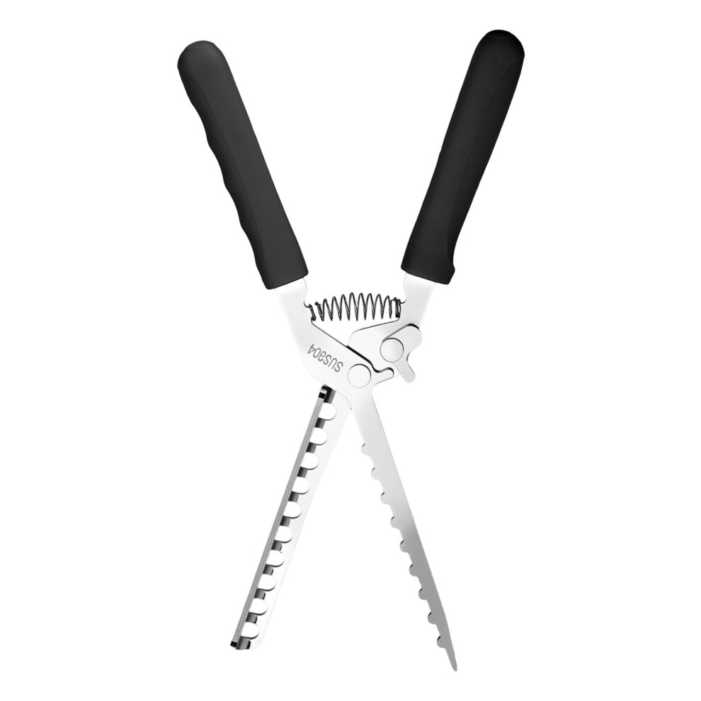 Durable 304 Nonrust Steel Meat Membrane Removal Tool-Black