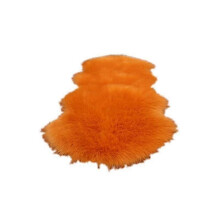 (60 120cm, Orange) Faux fur floor rugs, available in various colors and sizes, soft, warm and practical
