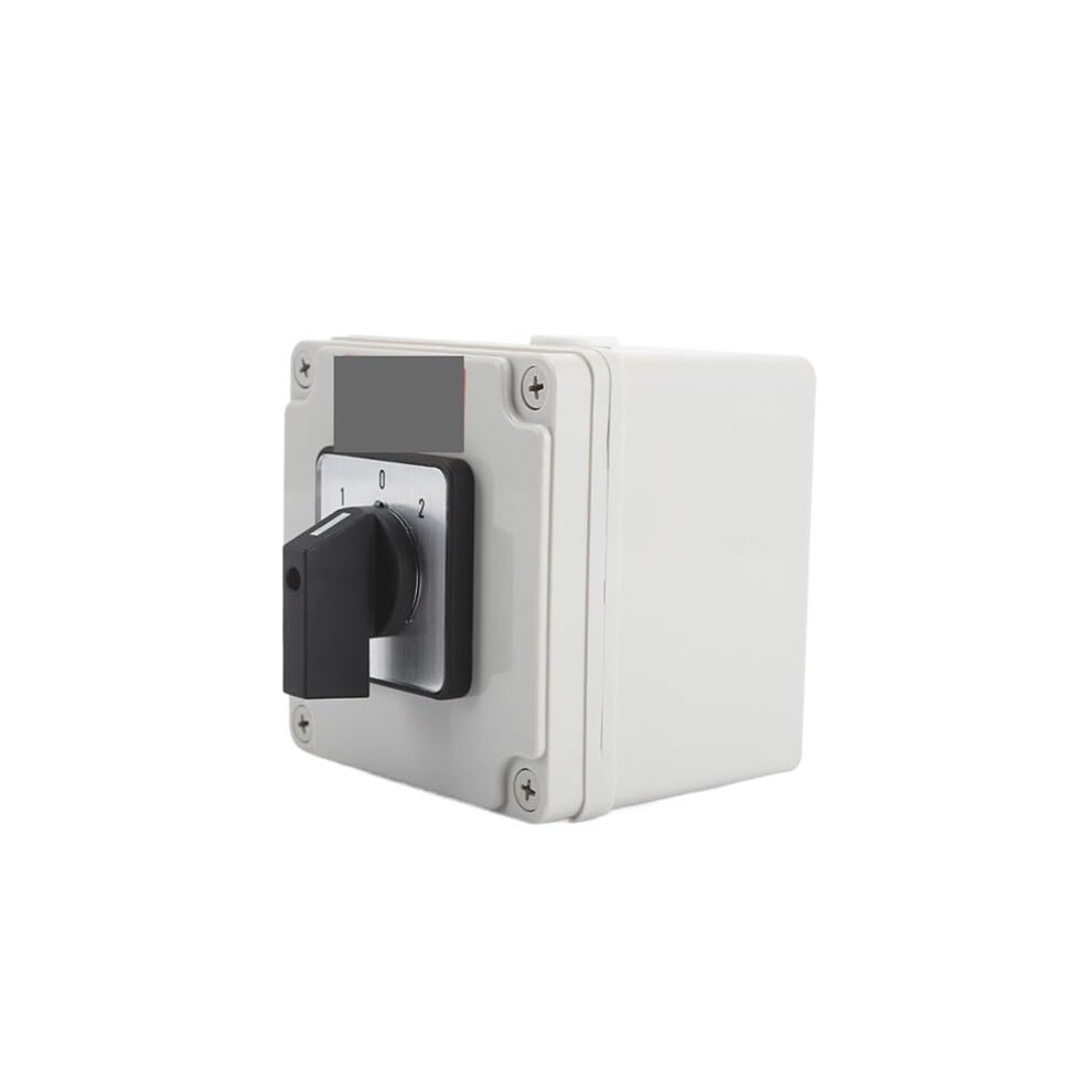 32A 3Position Rotary Changeover Cam Switch With Box 12Screw Terminals 9339159557006