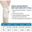 (M) Knee brace with side stabilizers, Breathable and adjustable, Suitable for various knee injuries 5
