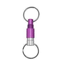 Sleutelaccessoire uit elkaar te trekken-paarse kleur
