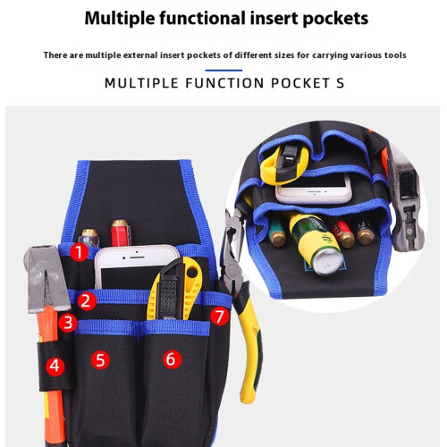 Sac de poche utilitaire de ceinture de travail professionnel, 1