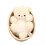 (White) Cat plush toys, 21 cm, fully filled, soft and elastic 1