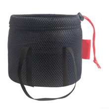 Outdoor Mesh Bag Anticollision Pot Storage Mesh Pouch for Camping 2835 cm With Handle