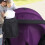 Οικολογικό καρότσι Stroller Mate, ρυθμιζόμενος ιμάντας οργάνωσης με πλέγμα, αδιάβροχη 4