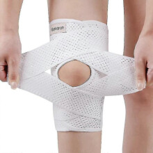 (XL) Knee brace with side stabilizers, Breathable and adjustable, Suitable for various knee injuries
