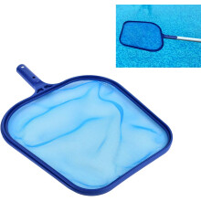 Zwembadreinigingsaccessoire, gemakkelijk te reinigen fijnmazig zwembadschepnet met telescopische steel voor jacuzzi, vijver, fontein en spa.