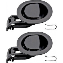 2Pcs Universal Heavy-Duty Metal Sofa Chair Recliner Release Pull Handles Replacement Parts, Fits Ashley, Lazy Boy and Most Recliner Brand, Recliner Ha