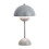 (Gray) Bud-shaped table lamp, rechargeable with three-color temperature in macaron colors, suitable for multi-scenario lighting 1