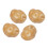 4Pieces Artificial Potato Model Realistic Potato Foam Texture 1