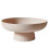 (Apricot powder) Round Drainage Fruit Plate, 1 Piece, Hollow Drainage, Durable Plastic 1