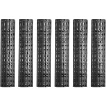Protection de tronc d'arbre personnalisable, facile à installer, extensible, 3 ou 6 pièces, conception perforée pour une meilleure aération,