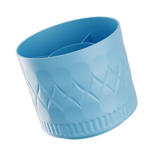 360 graden draaibaar Make-upaccessoires Bekers Ruime-Blauw