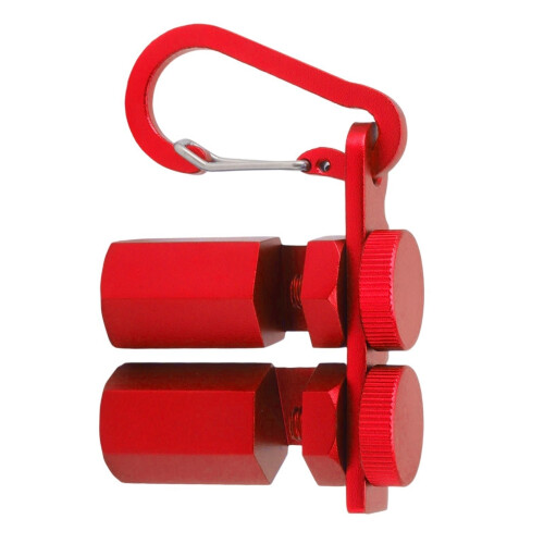 Alliage d'aluminium solide d'outil de brides d'alignement-Rouge