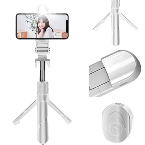 Τρίποδο Selfie Stick με αποσπώμενο τηλεχειριστήριο Bluetooth, μαγνητικό εξάρτημα για 2
