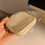 Lichtgewicht polyester cosmetische opbergtas-Beige groot formaat 2