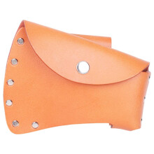 PU Leather Craft Axe Head Cover+Hatchet Handle Grip Holster Belt Pouch, Type 2 Axe Head Protector For Hatchets