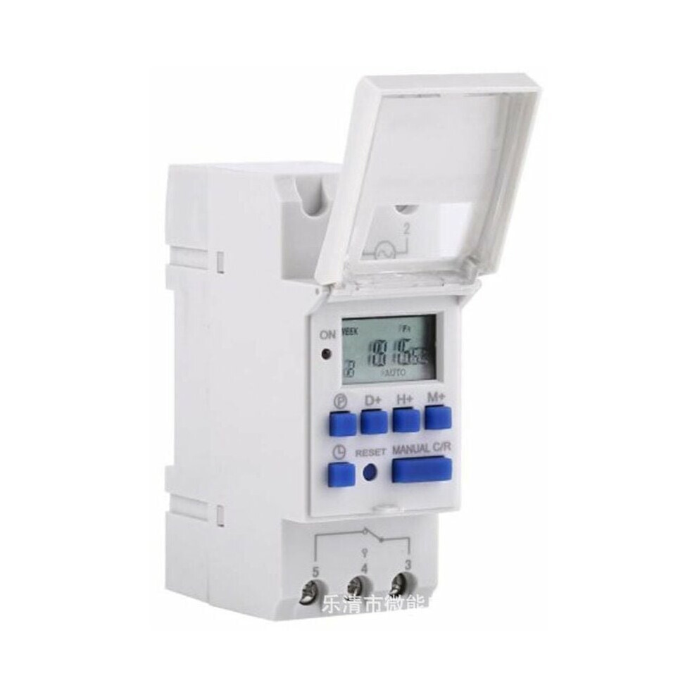 Weekly Electric Scheduler For Indoor Outdoor Devices With Timing Timer Switch And Energy Saving Features 9155353709214