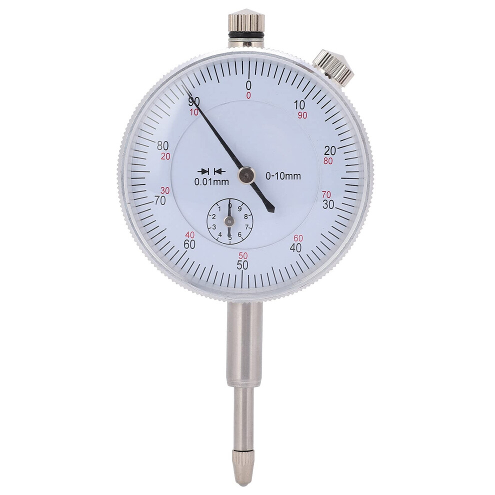 010Mm Dial Indicator Aluminum Housing Measuring Tool For Mechanical Calibration And Equipment Maintenance 9105992630530