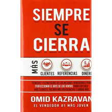 Siempre Se Cierra by Omid Kazravan Hardcover Book