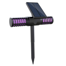 Bug and Fly Zapper Light Solar Outdoor Fly Killer Lamp USB Charge Port Cordless Insect Killer For Patio Garden Lawn