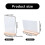 2Pcs Clear Acrylic Poster Display Stand-A5 horizontal model 2