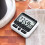 Digital Timer for Kitchen and Office, Loud Alarm with Memory Function and Large LCD Display, Mute Option Count Up & Count Down Operation, Retractable 5