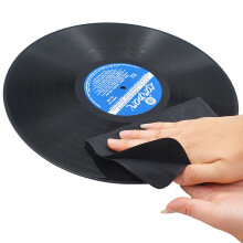 Antistatic Microfiber Cleaning Cloth 5Pack For Vinyl Records LP Turntables Phono NonScratch