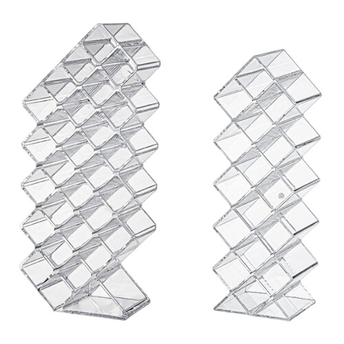 Multitier Acrylic Cosmetic Organizers Desktop-16 squares 1