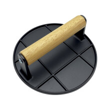 Poignée en aluminium basse antidérapante de-Circulaire noire
