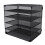 Akten-Organizer aus Metall, schwarzes Netzgitter, 8