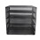 Akten-Organizer aus Metall, schwarzes Netzgitter, 3