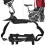 Compacts Foldable Bicycles Frame Carriers Adjustable Shoulder Harnesses Lightweight Quick Install Cycling Strap 2