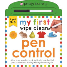 My First Wipe Clean Pen Control by Priddy & Roger