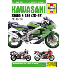 Kawasaki ZX6R Ninja 95 02 by Haynes Publishing Paperback Book