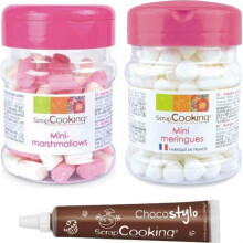NC Mini Meringhe, Mini Marshmallow e Stylo Cioccolato