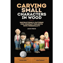 Carving Small Characters in Wood by Jack Price Paperback Book