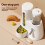 Automatic Dispensing Water Bottle And Food Holders-Blue 80ml 6