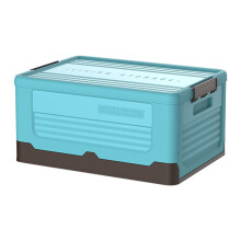 Portable And Space-Saving Collapsible Storage Box, Multi-Purpose Storage Solutions With Easy-Grip Handles, Perfect For Camping And Home